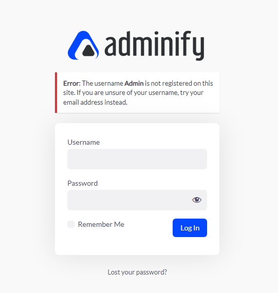 Animation showing WordPress login page error messages being modified in the customizer