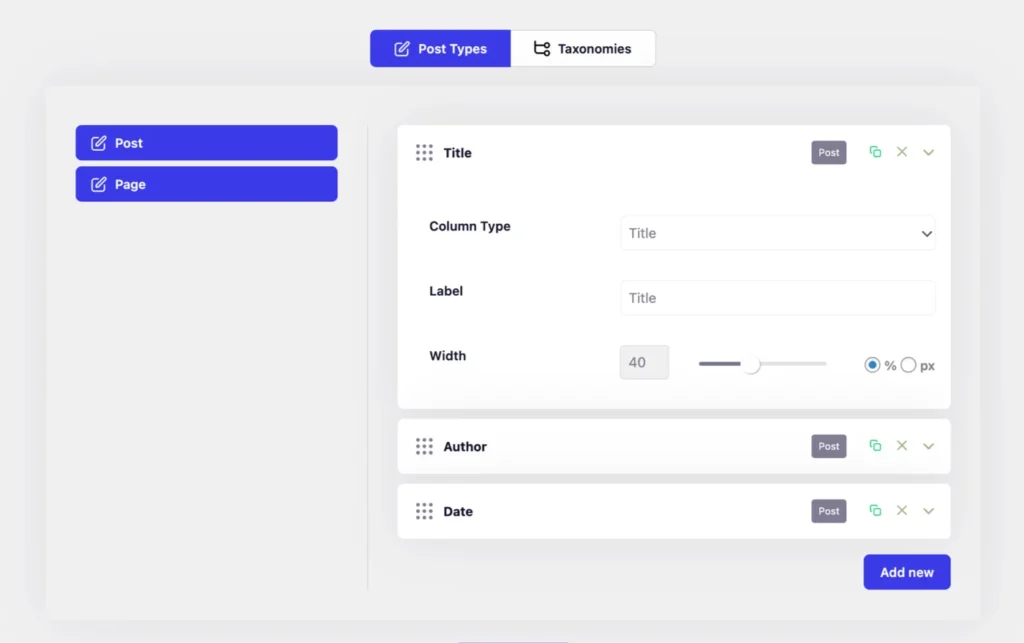 Edit default Admin columns in WordPress post