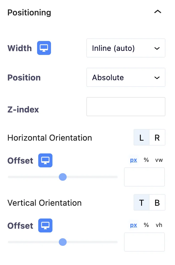 Gutenberg Block custom positioning