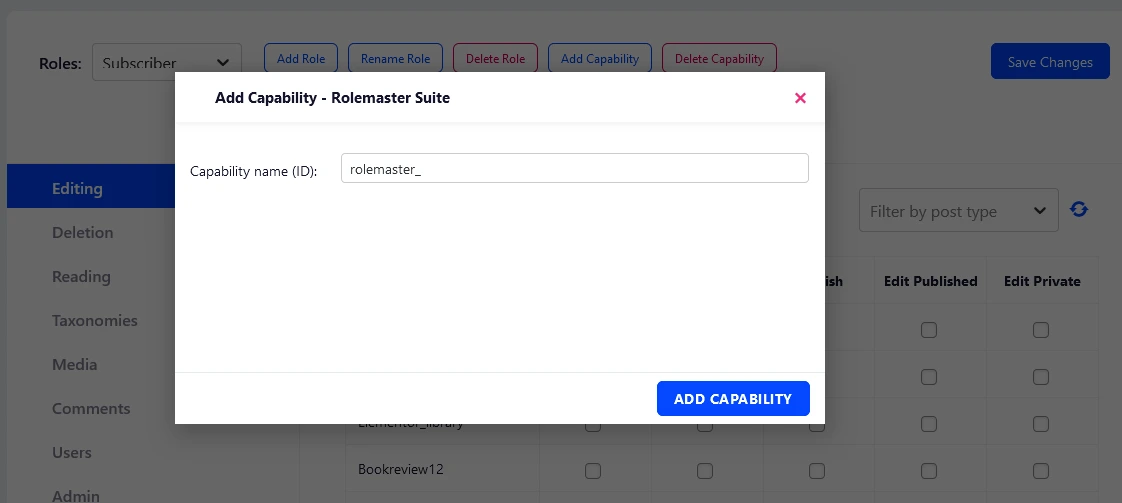 Add capabilites