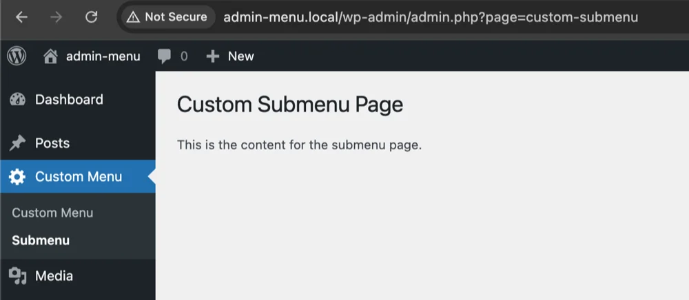 How to Create a WordPress Custom Admin Menu? - WP Adminify